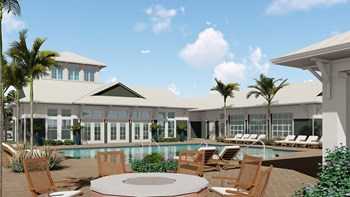 Pool Rendering No People